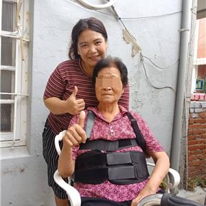 台南吳先生成功推薦案例,吳奶奶對外勞服務非常滿意