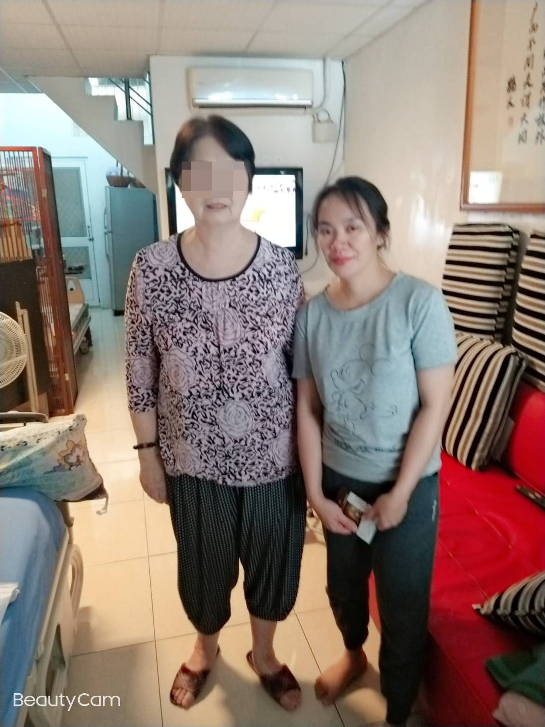 高雄前鎮鄭家做5年的菲傭 莉莎
