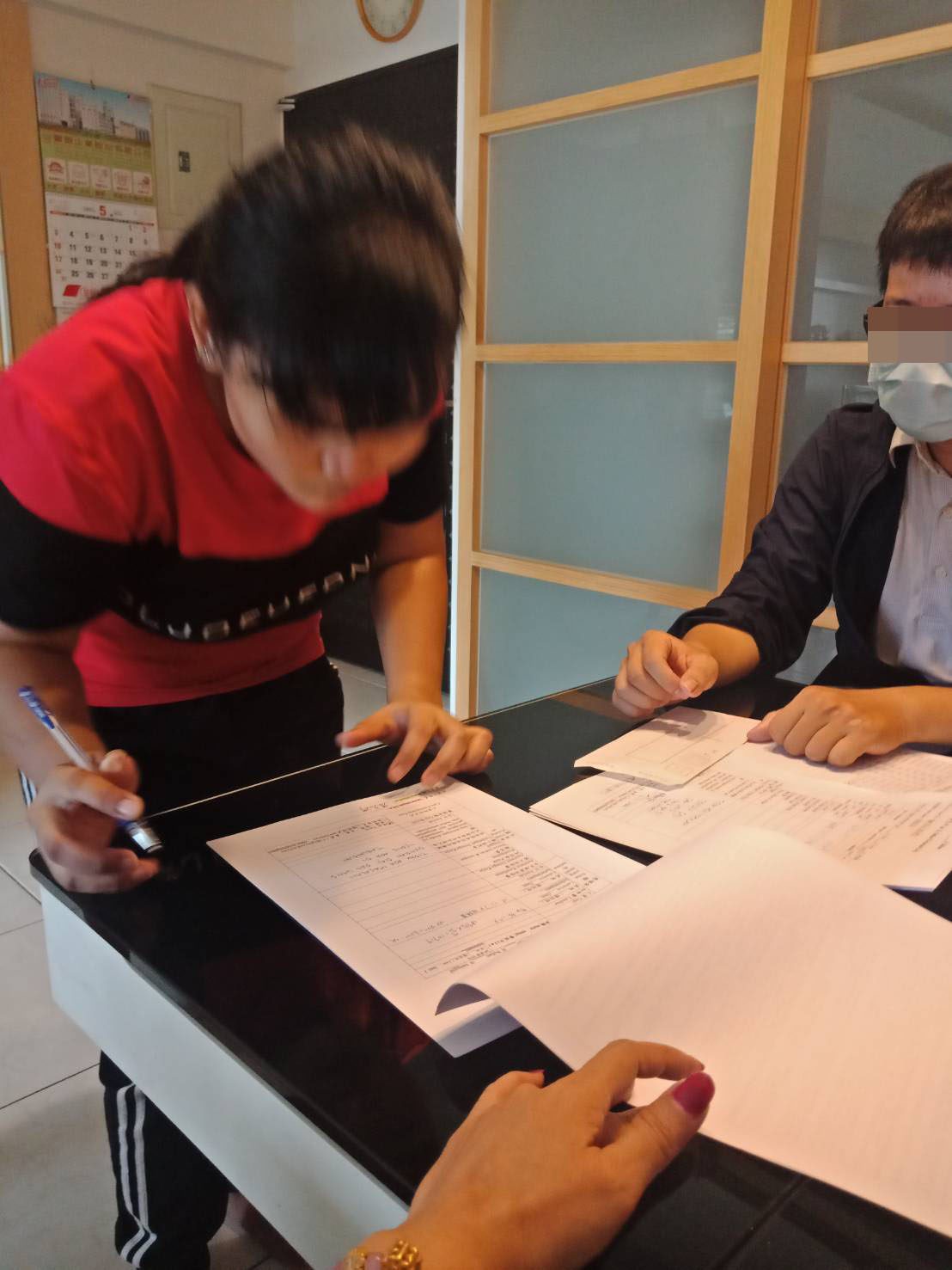 高雄三民區馮小姐外勞服務快滿三年