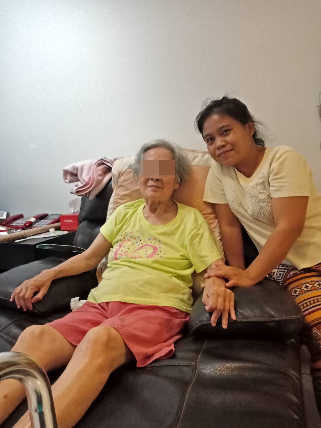 高雄三民區林先生家外勞莉莉,已服務9個月,目前表現不錯,雇主滿意