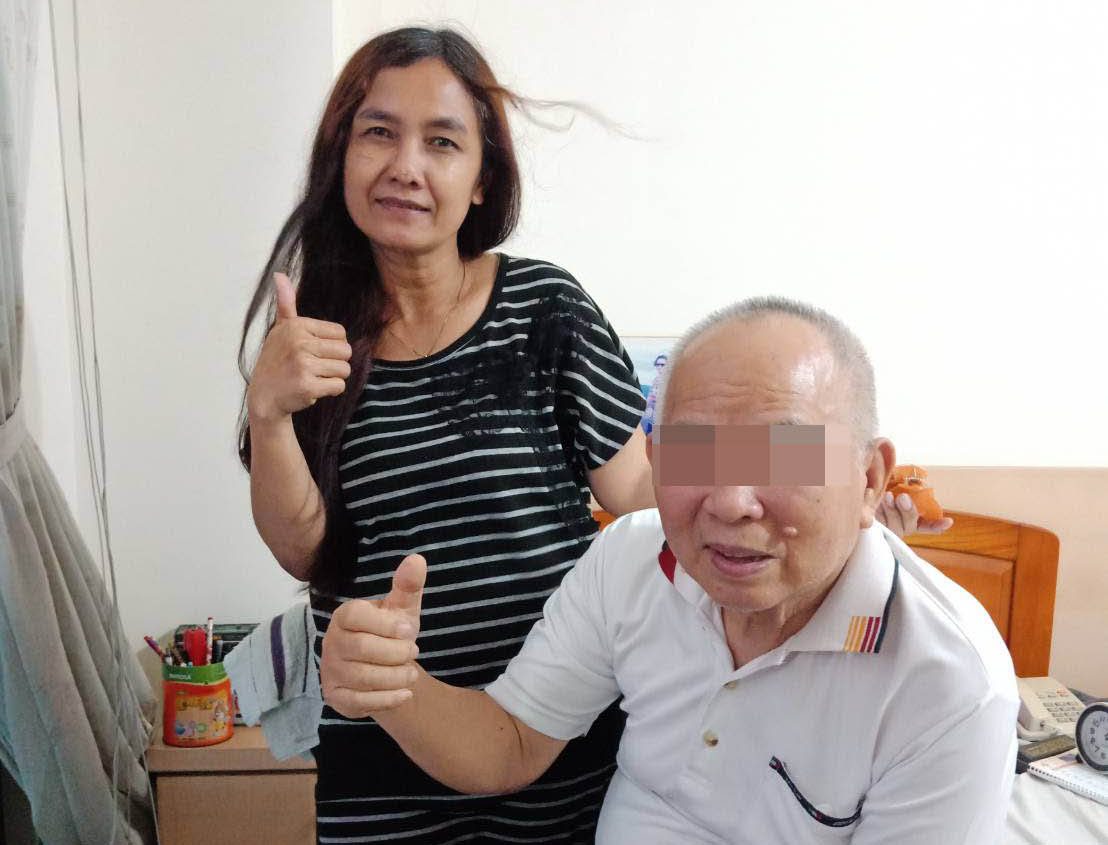 高雄左營洪先生外勞安妮已在台服務8年多