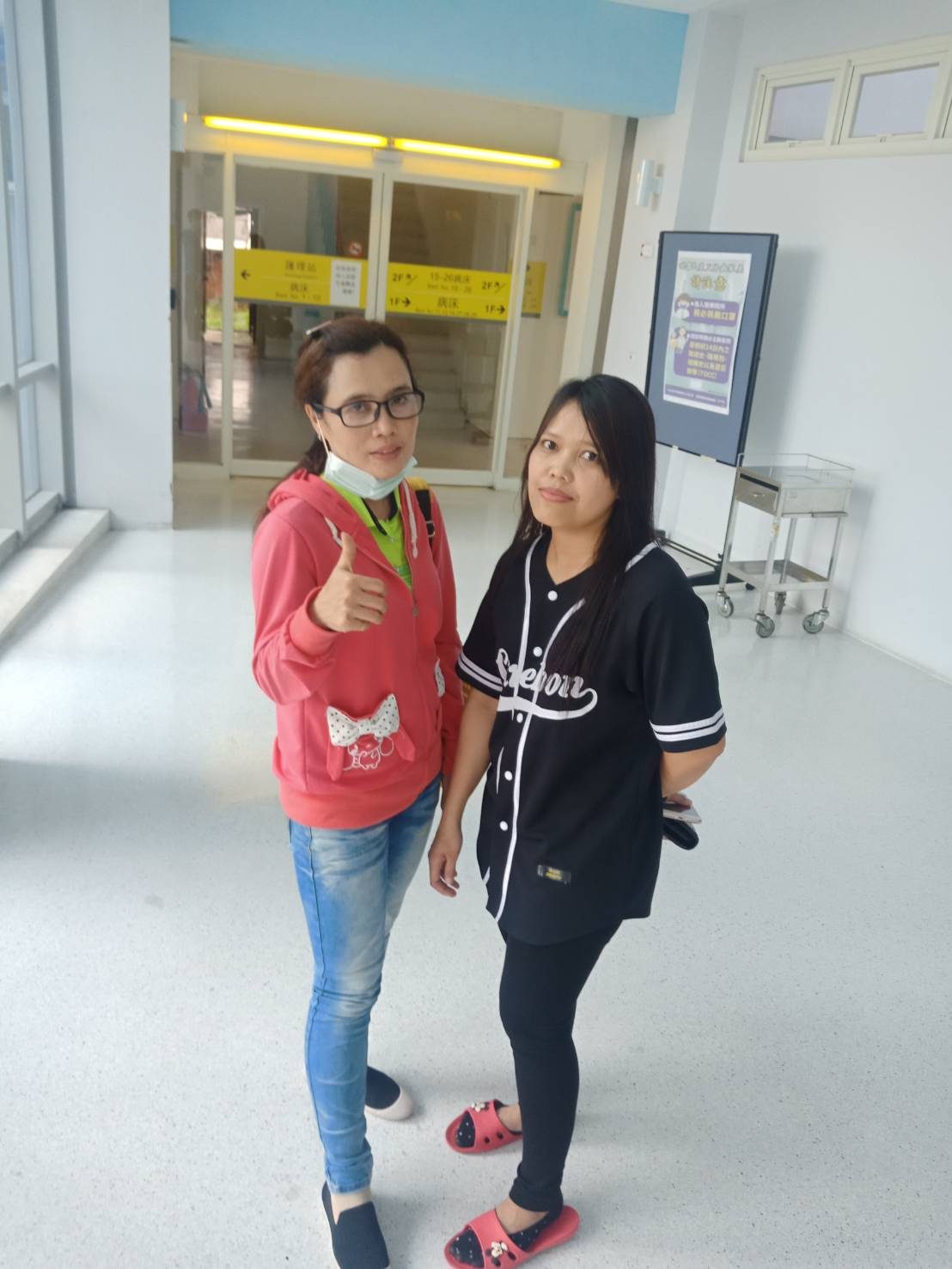 高雄前鎮吳小姐家外勞安古在醫院服務,目前已一年多表現良好