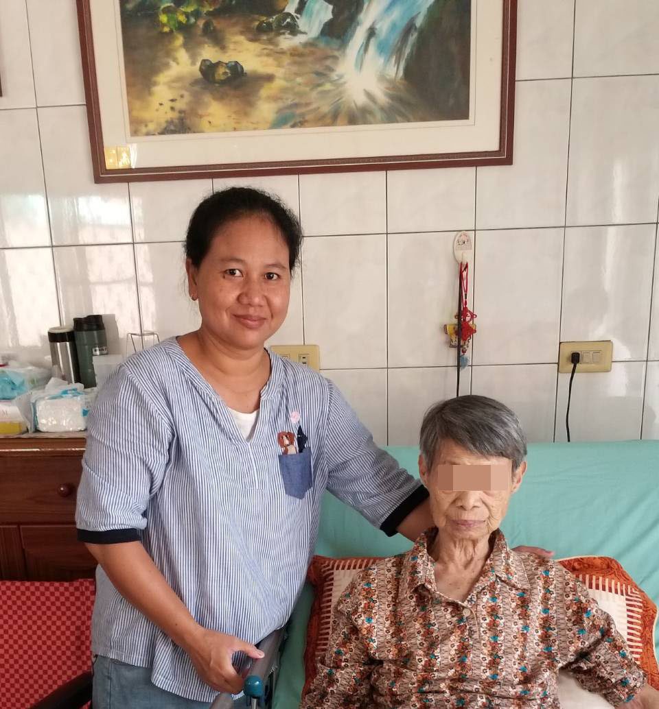 林園王先生家移工 安安,服務快2年,非常盡責,雇主非常稱讚