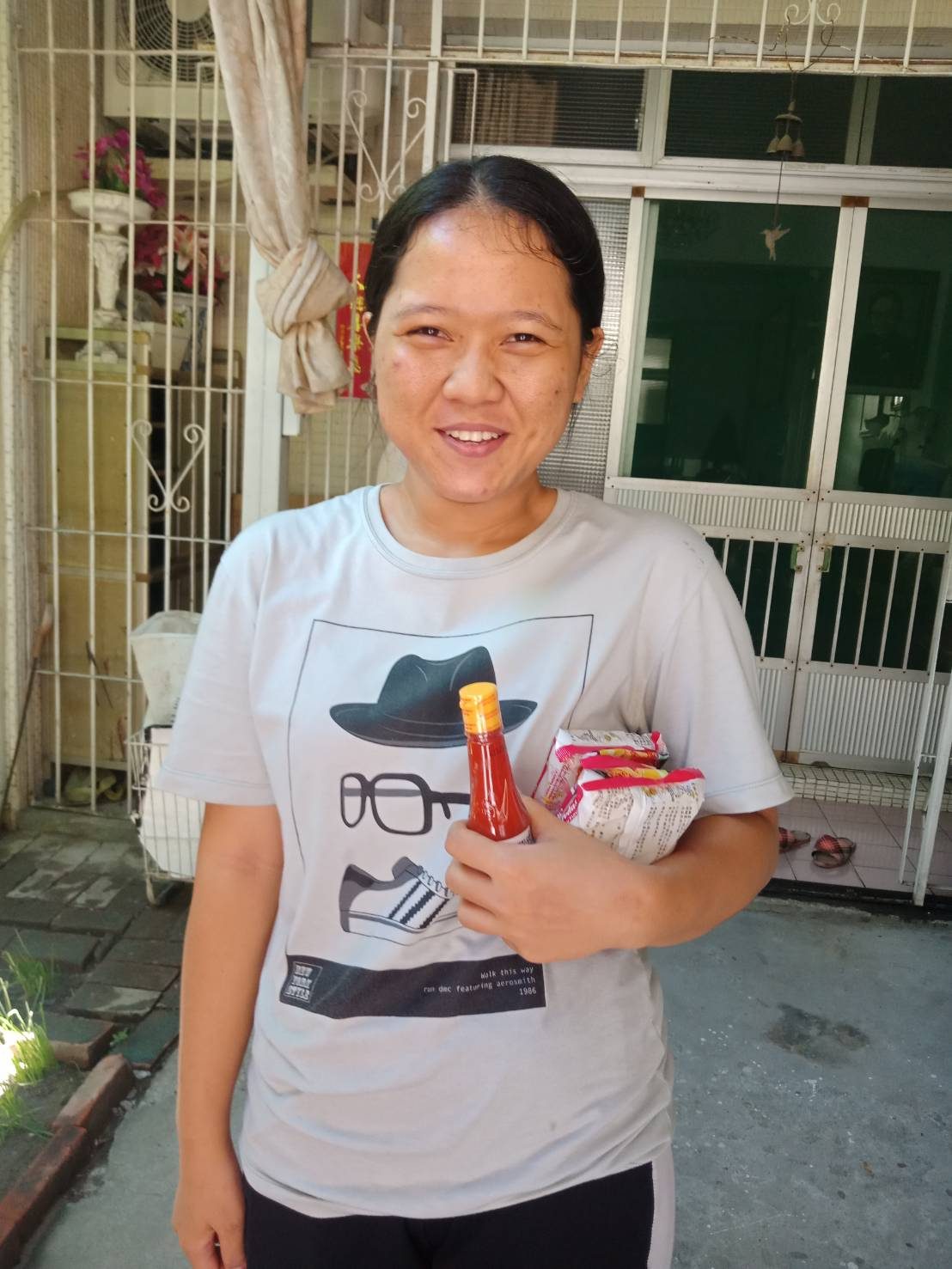 楠梓區郝小姐家外勞阿優,今年3月剛入境,雇主非常滿意